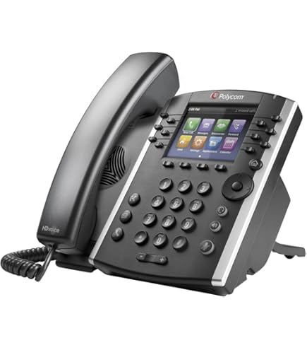 Amazon.com : Polycom VVX 410 12-Line Desktop Phone (Power